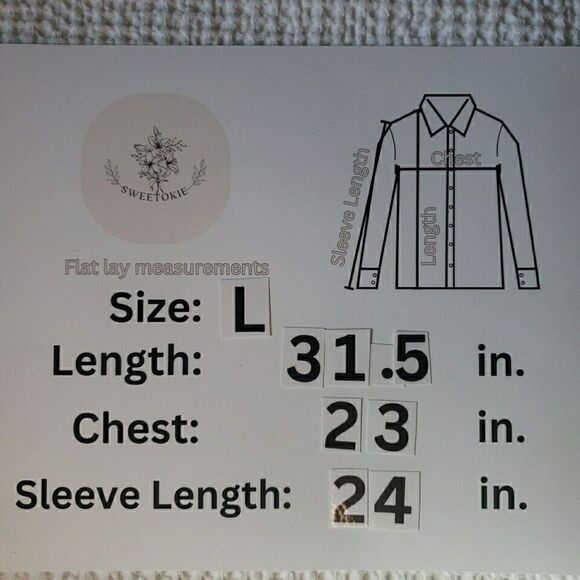 Chaps Mens Shirt Size L 16.5 Long Sleeve Button Up Blue Plaid Regular Fit Oxford - Picture 12 of 12